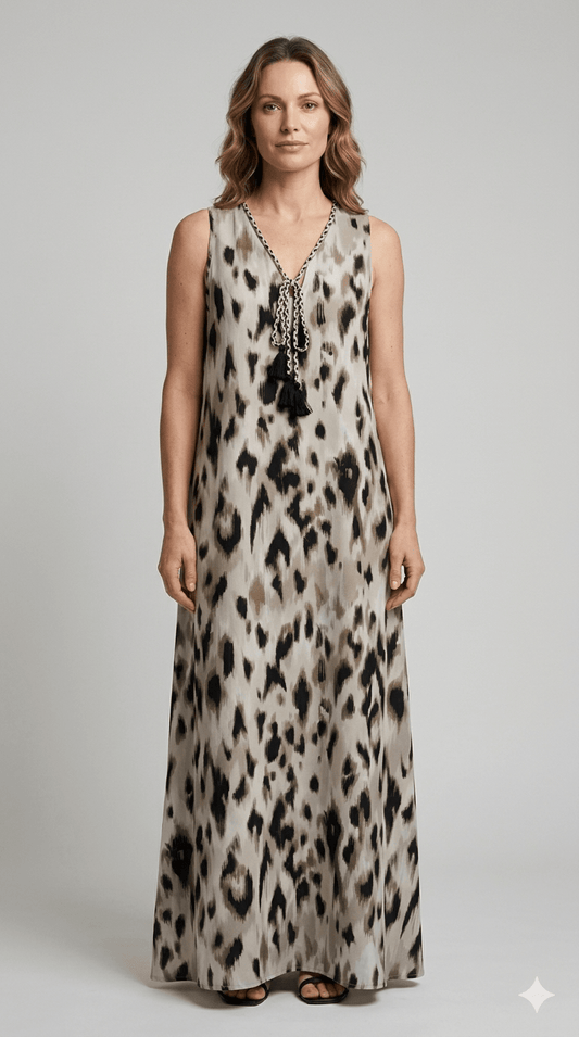 Vestito Dairesy fantasia con laccio - Malerba Showroom