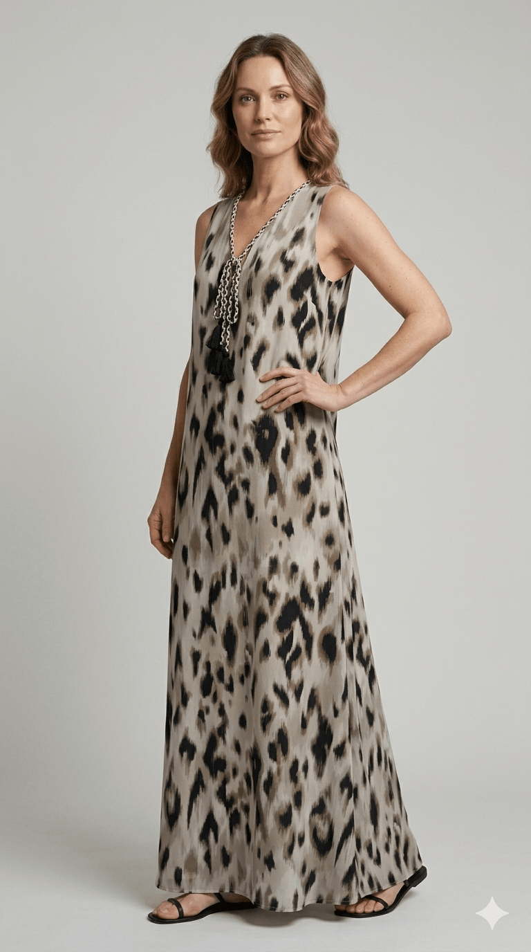 Vestito Dairesy fantasia con laccio - Malerba Showroom