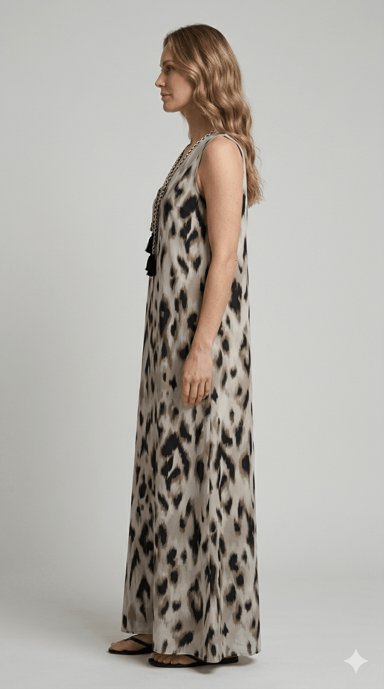 Vestito Dairesy fantasia con laccio - Malerba Showroom