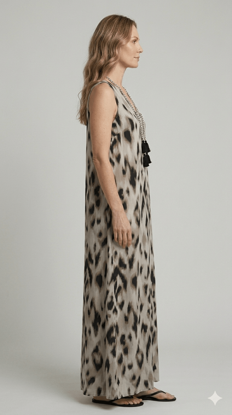 Vestito Dairesy fantasia con laccio - Malerba Showroom